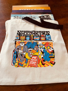 Shinyribs Poor People's Store canvas tote bags